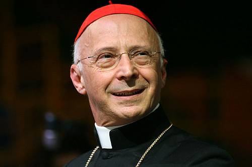Il cardinale Angelo Bagnasco. 