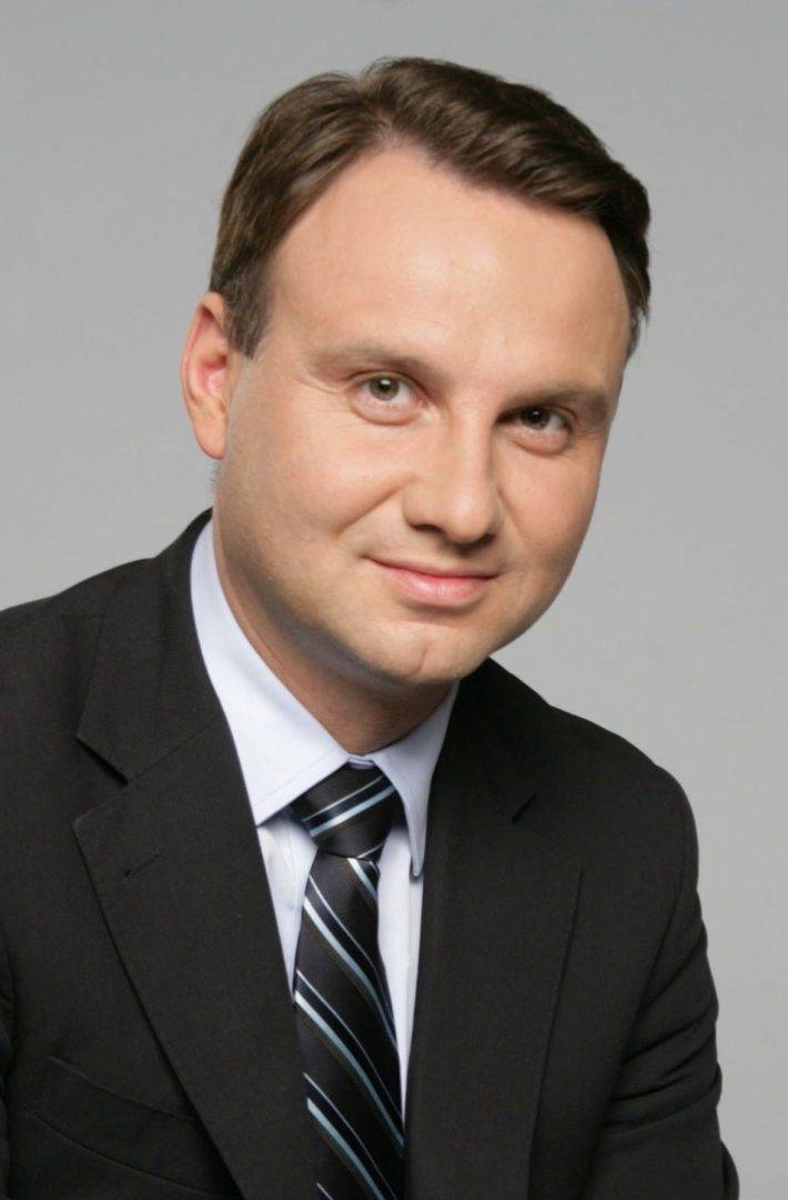 Il neopresidente polacco Duda. 